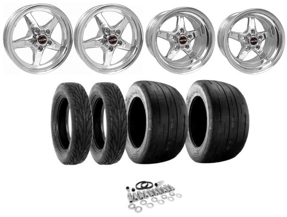 "BIG MEATS" Wheel and Tire Kit For 1999-Up GM 1500 Trucks 2WD
