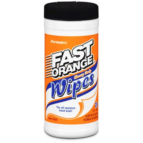 Fast Orange Wipes 25 Count