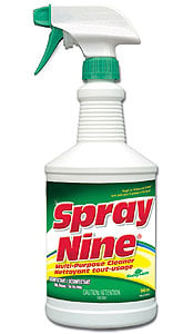 Spray Nine Cleaner/Degreaser 32fl oz Round Trigger Spray Bottle
