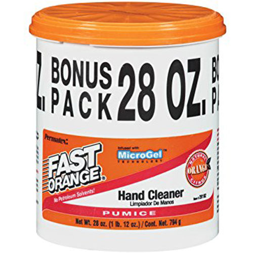 Fast Orange Pumice Cream Hand Cleaner 28oz Tub