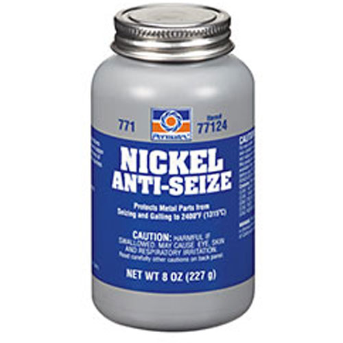 Nickel Antiseize Lubricant 8oz Brush-top Bottle