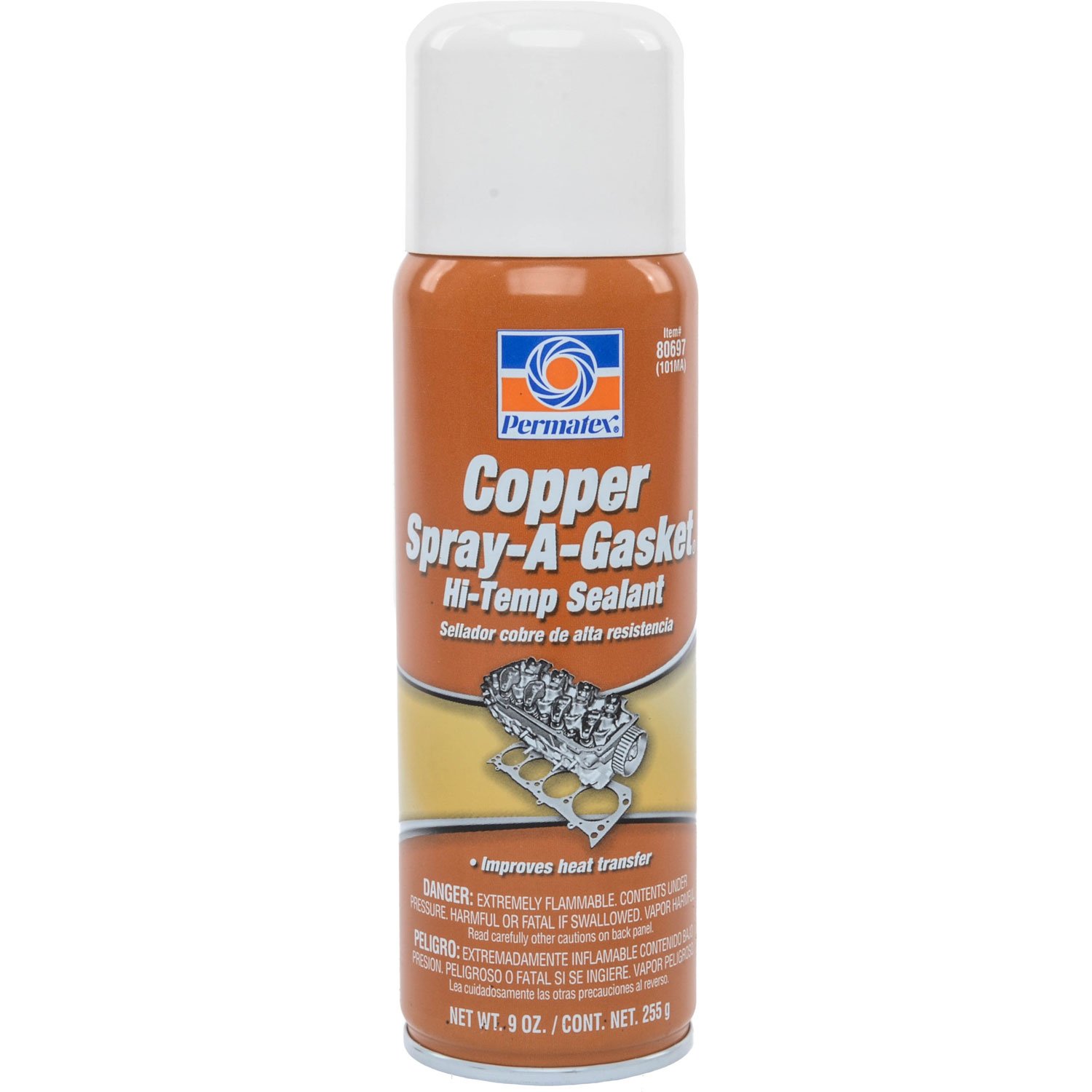 Copper Spray-A-Gasket Hi-Temp Sealant 9oz Aerosol Can