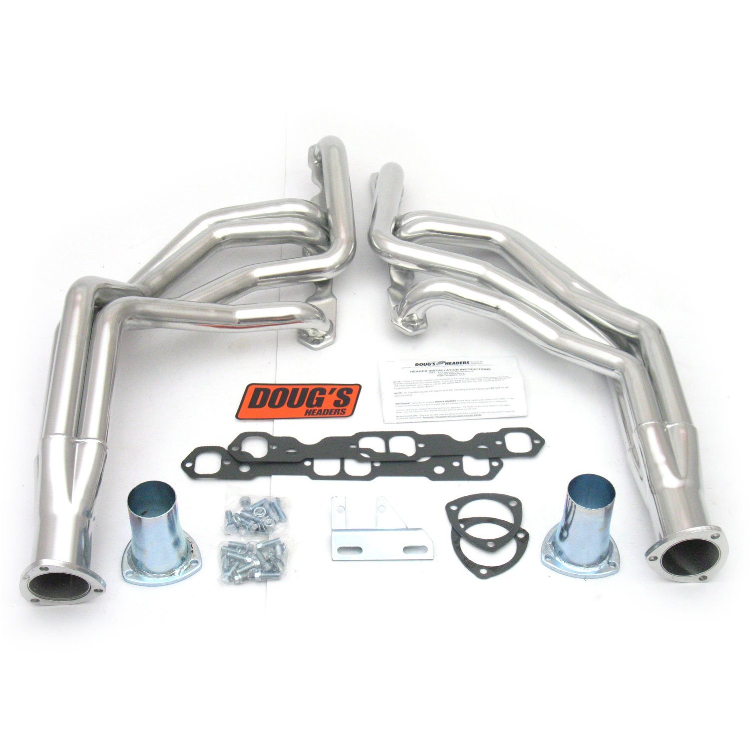 Metallic Ceramic Coated Headers 1962-1967 Chevy II, Nova 1-3/4" Tube Diameter