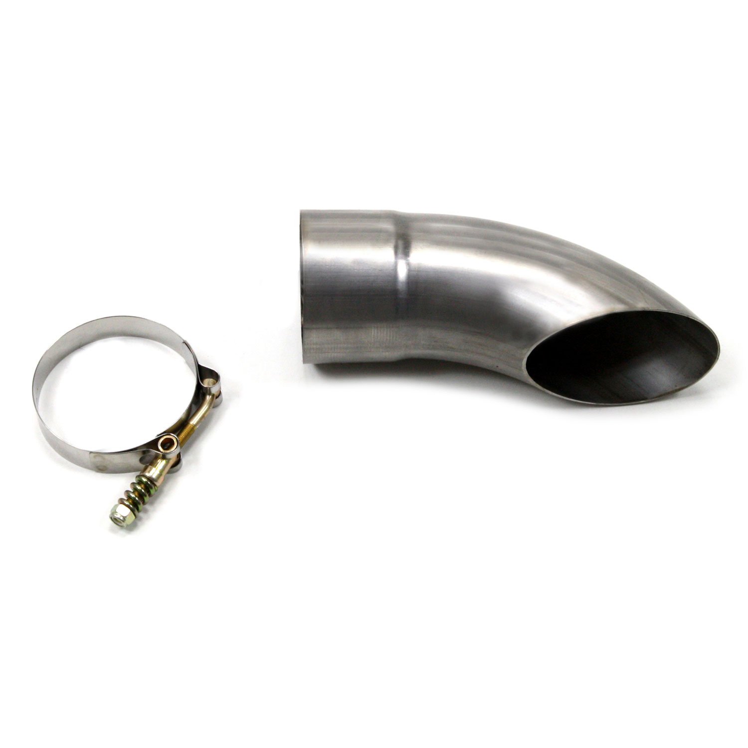 Electric Exhaust Cutout 3" Stainless Steel Turn Down
