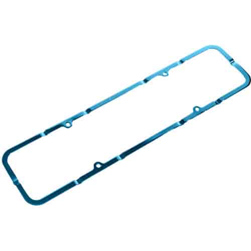 1-Piece Valve Cover Hold Downs for Small Block Chevy in Blue Finish