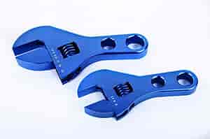 Stubby AN Wrench Set 2 adjustable wrenches: -3AN to -8AN & -10AN to -20AN