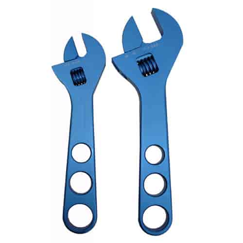 Standard AN Wrench Set 2 adjustable wrenches: -3AN to -8AN & -10AN to -20AN