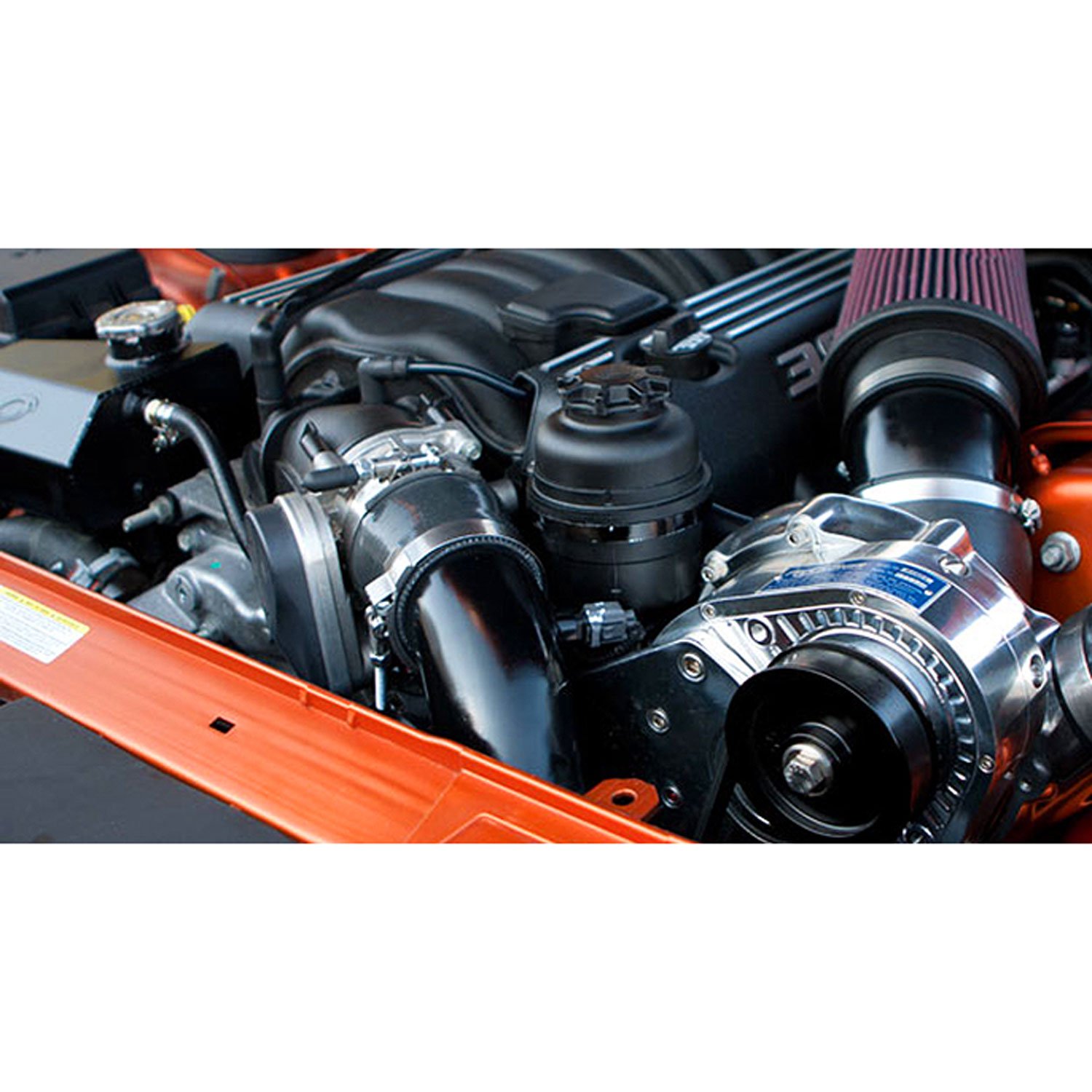 High Output Intercooled Supercharger System P-1X Dodge Challenger 6.4L Hemi Auto