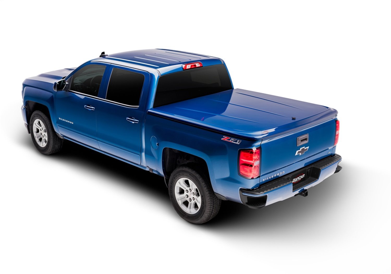 UC2146L-UG LUX Hard Non-Folding Cover, 2009-2014 Ford F-150 5'7" Bed EXT/Crew Cab, UG White Platinum