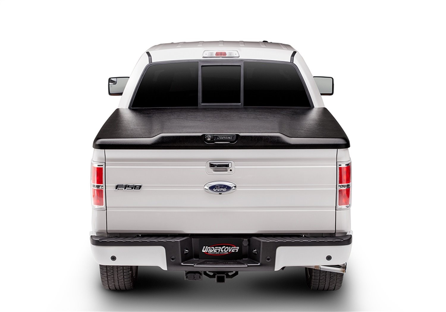 UC4138 Elite Hard Non-Folding Cover, Fits Select Toyota Tacoma 5'Bed Crew w/ Deck Rail System, Black Textured