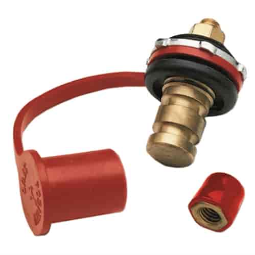 Jumper Cable Connector Stud Red