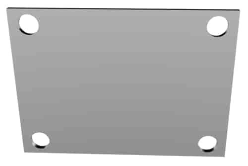 Low Profile 4 Bolt Cover Plate