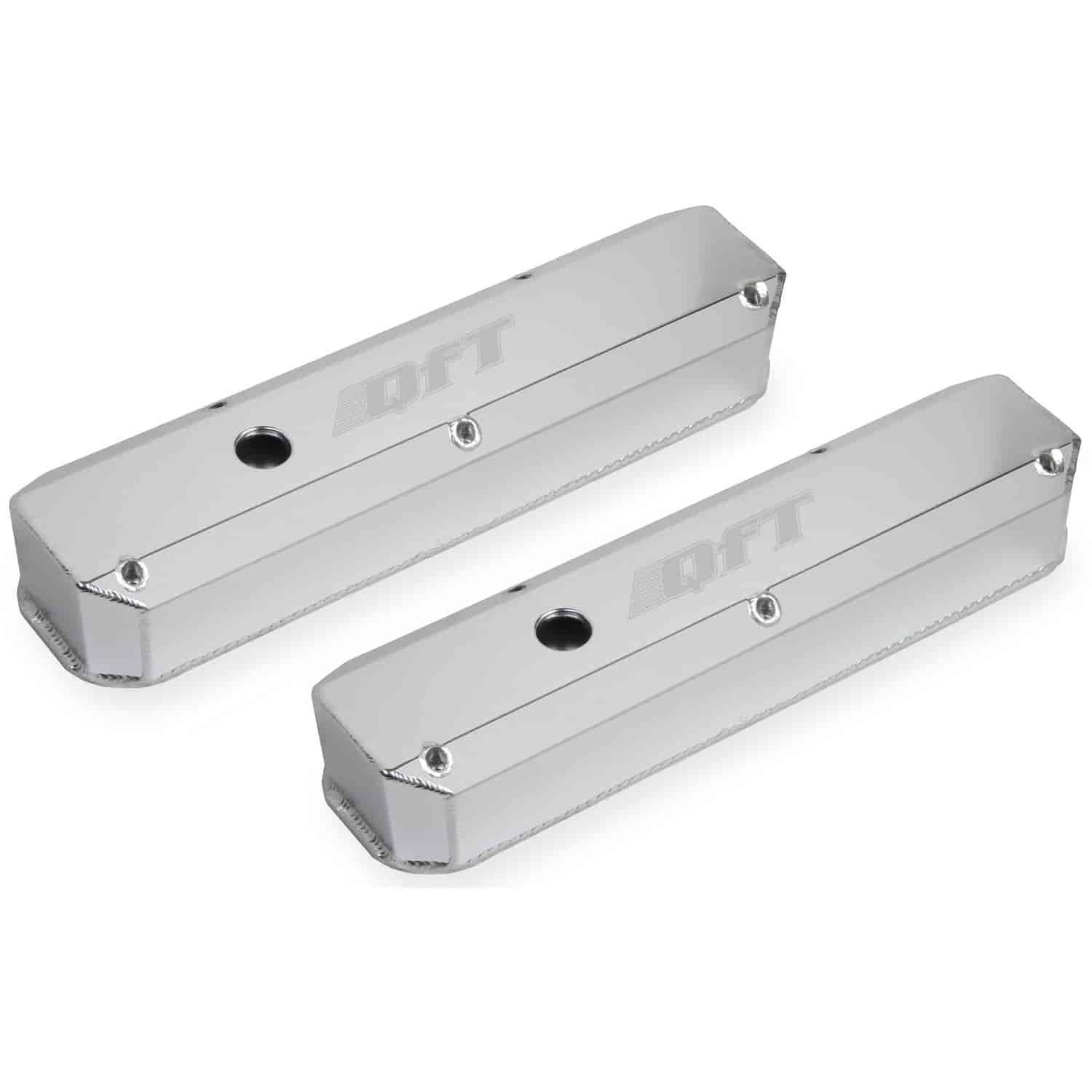 Fabricated Aluminum Valve Covers 1964-1991 Small Block Chrysler 273-360 (Except Magnum) Silver
