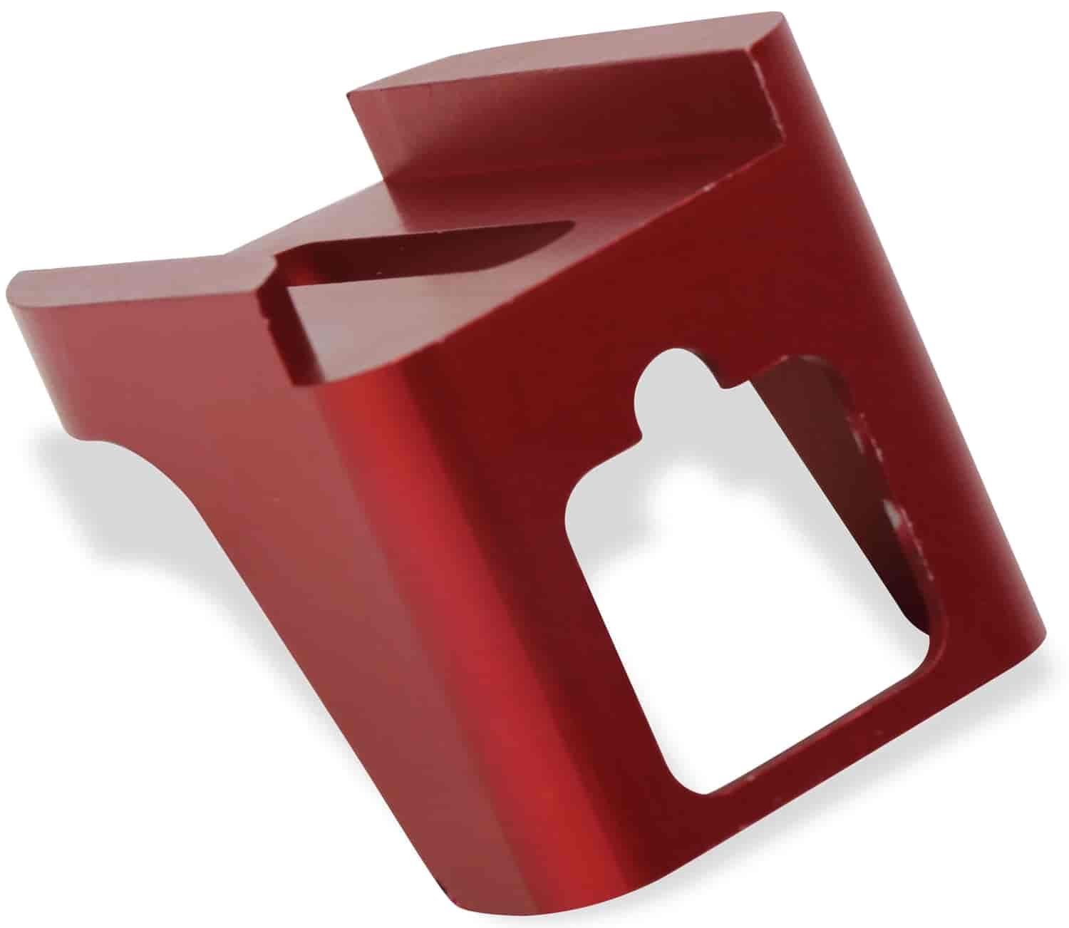Kickdown Detent Cable Mount Bracket Fits GM-Style Cable, Use With Throttle Cable Bracket - Red Finish