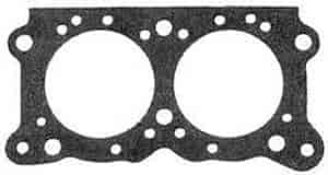 2-Barrel Throttle Body Gaskets 3x2 end carb with 1-3/4" bore