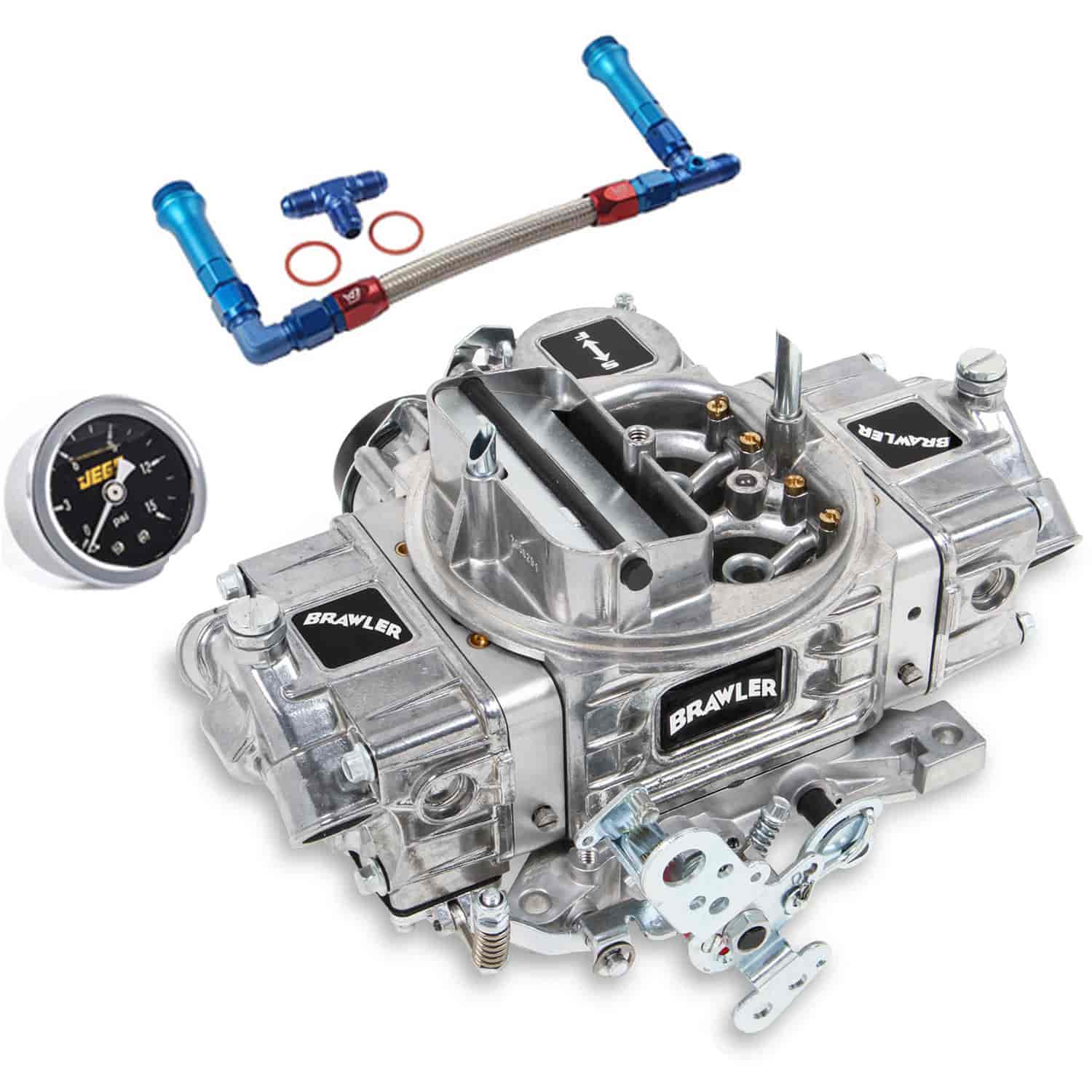 Brawler Diecast Mechanical Secondary Carburetor Kit 650 CFM