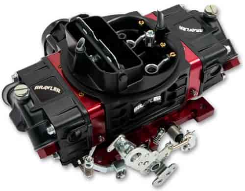 Brawler Street Carburetor 750 CFM Mechanical Secondary / Electric Choke-4150 - Black/Red