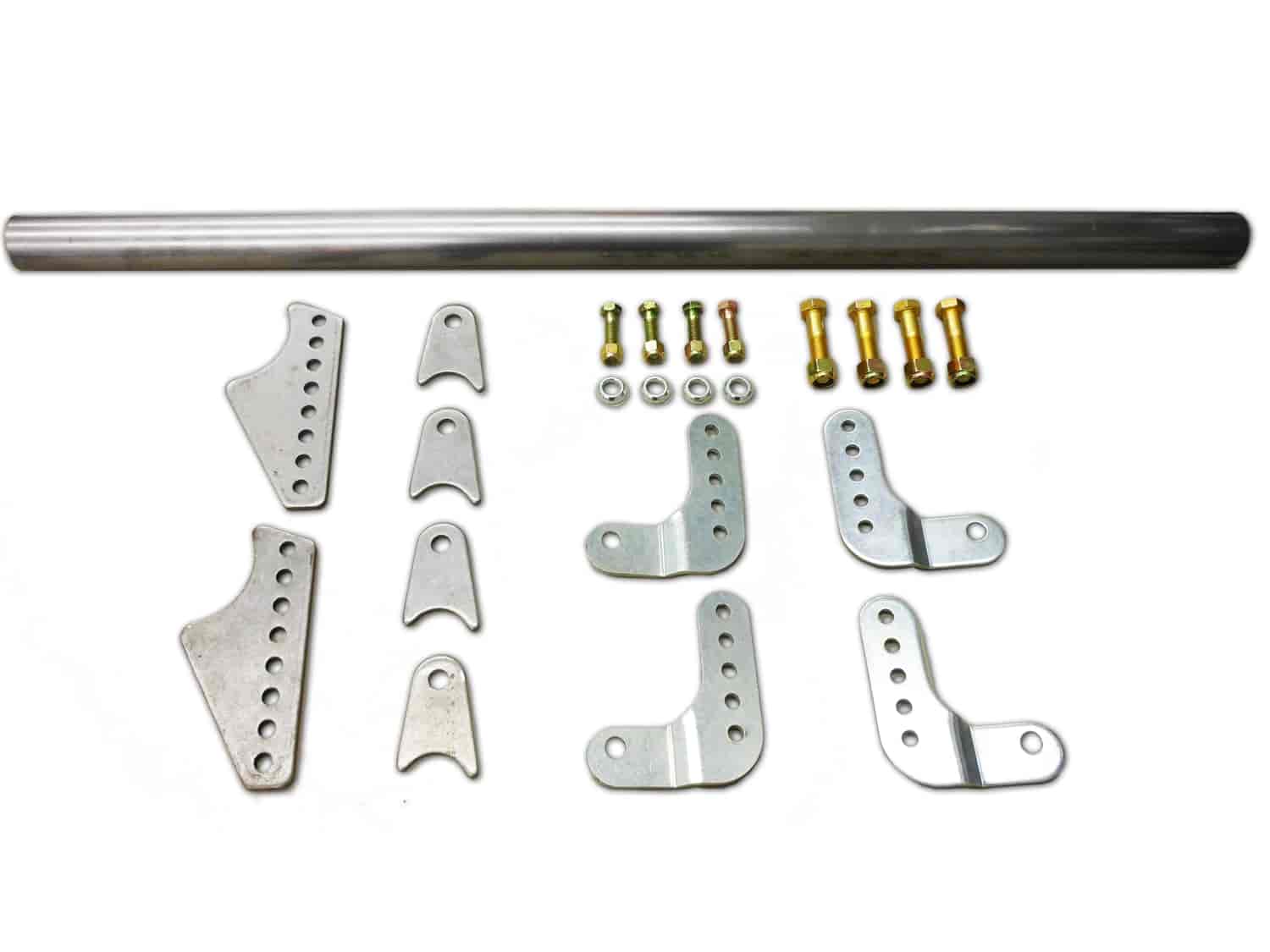 Coil Over Mounting Kit, 5 1/2 in. Bracket, 2 in. x 3 in. Axle Braces