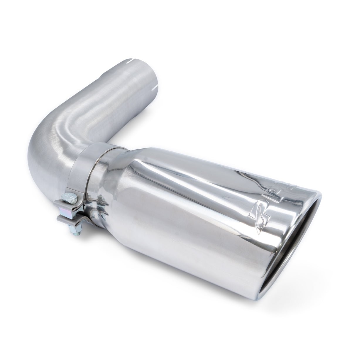 117020200 Exhaust Tip SS 4" ID w/ 4" pipe (20-22) - Polished