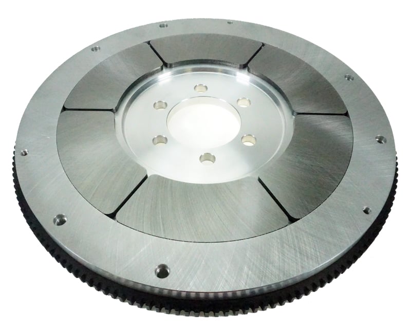 168-Tooth Chevy Billet Aluminum Flywheel for Single Disc Sintered Iron Clutch Systems [0 Balance]