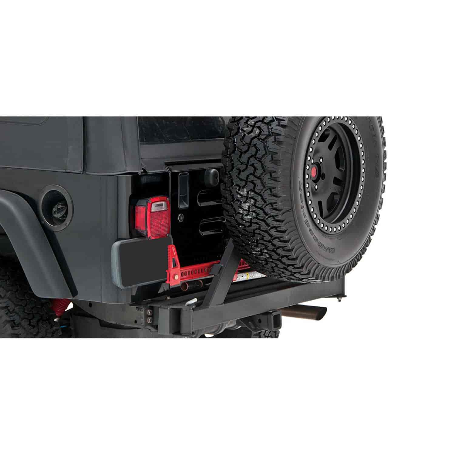 Rear Bumper with Tire Carrier 1997-06 Jeep Wrangler TJ