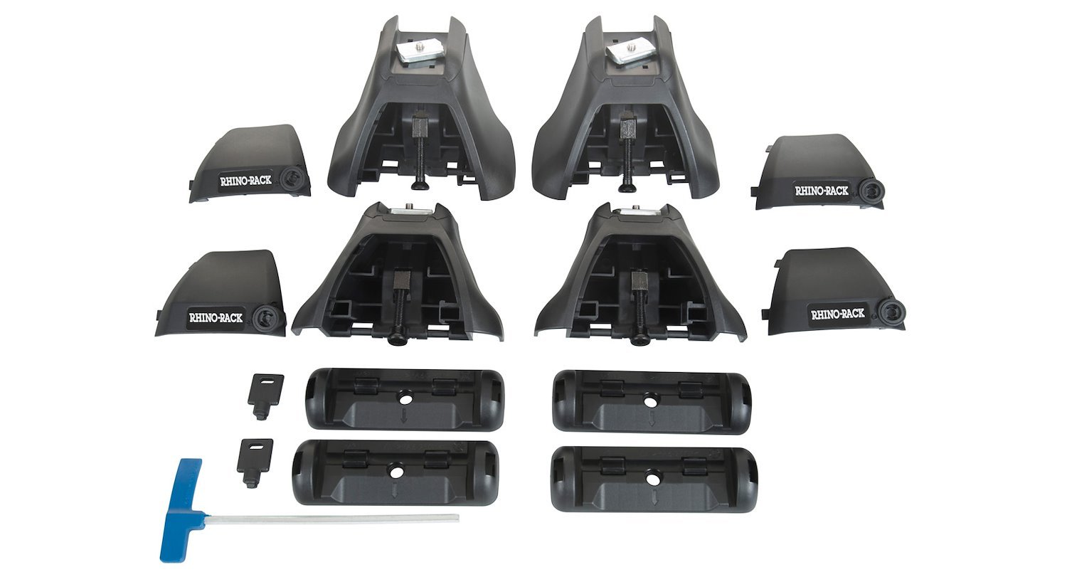 RLKHD Leg Kit, 2014-2022 Land Rover Range Rover Sport, 4 pc., Cross Bars Not Included, For Use w/Heavy-Duty Crossbars