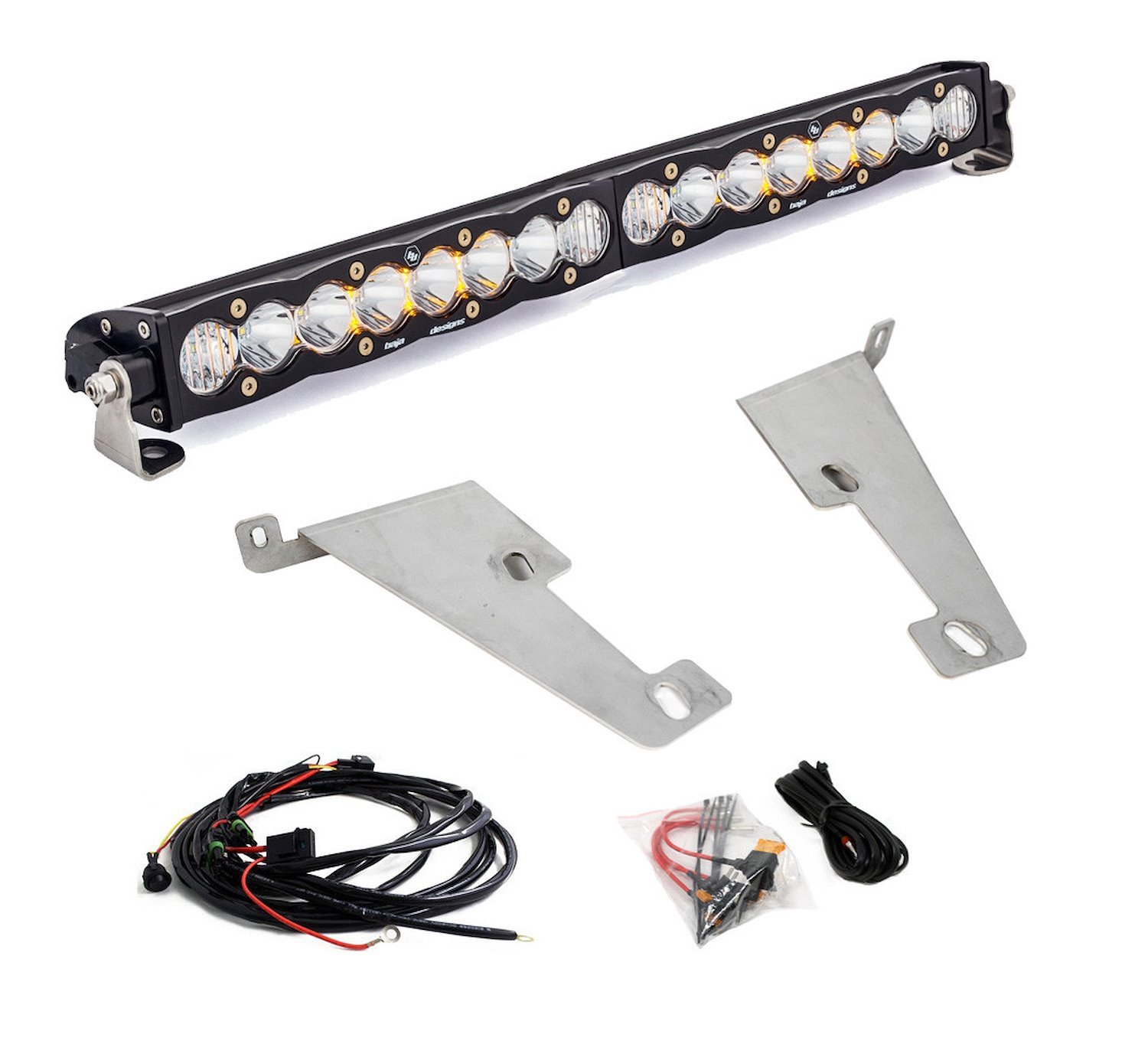 S8 20 in. Behind Bumper Light Bar Kit for 2022 Toyota Tundra