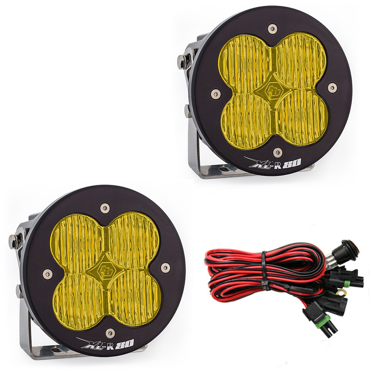 XL-R 80 LED Auxiliary Light Pod Pair [Universal]