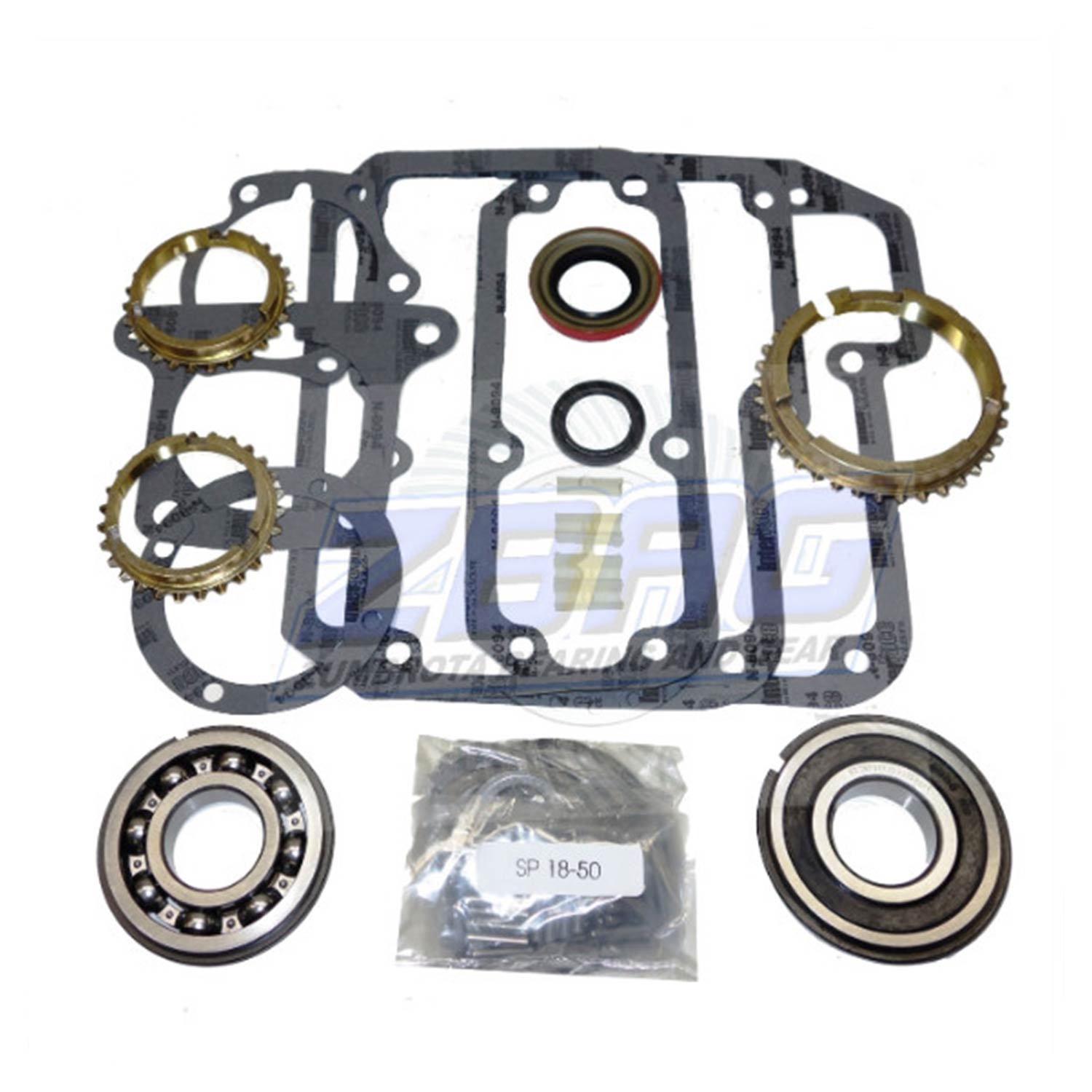 USA Standard 70739 Manual Transmission T18 Bearing Kit, 1968-1978 4Spd With Synchro'S