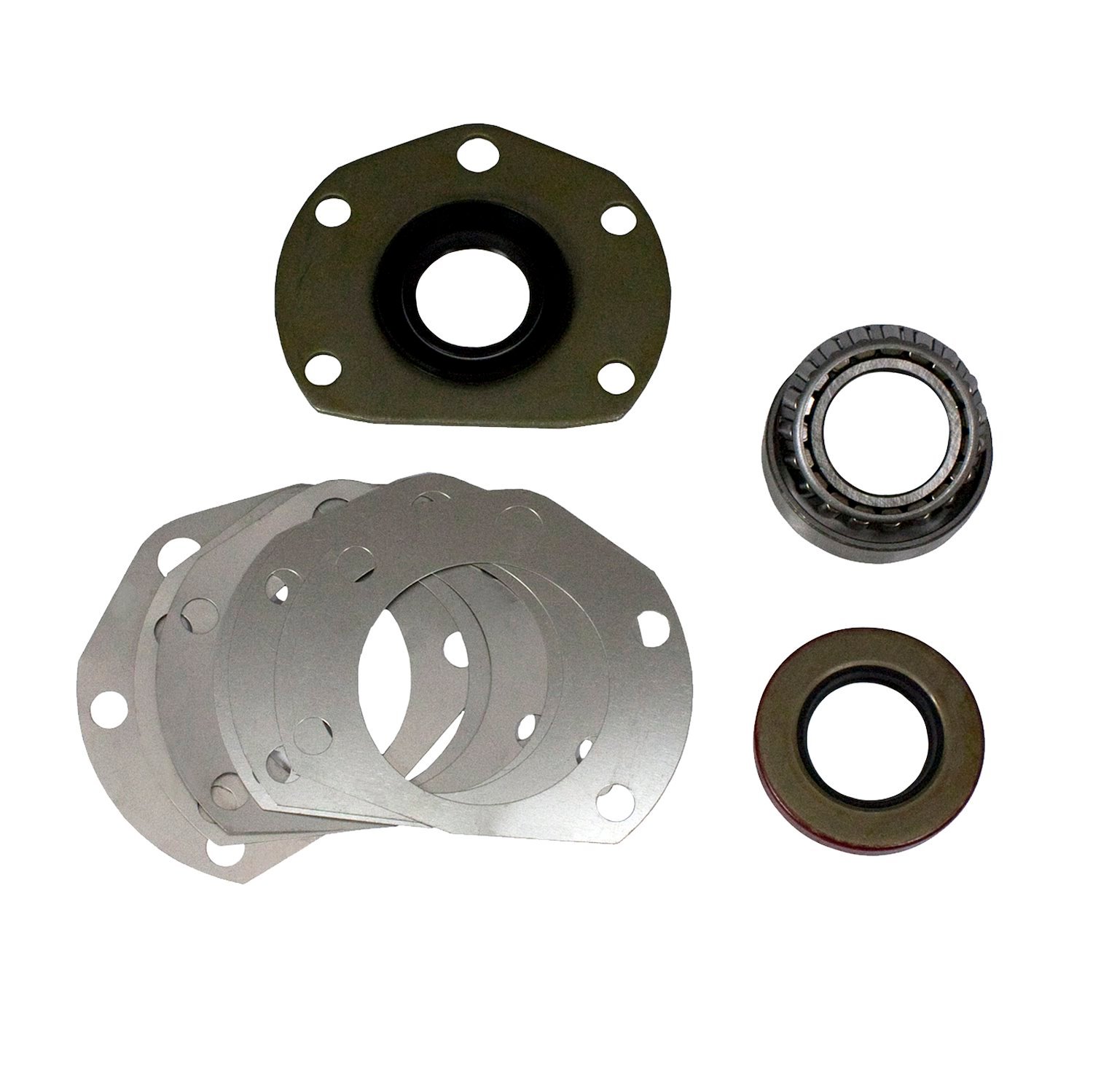 Rear Axle Bearing and Seal Kit AMC Model 20 with OEM 2-Piece Axles