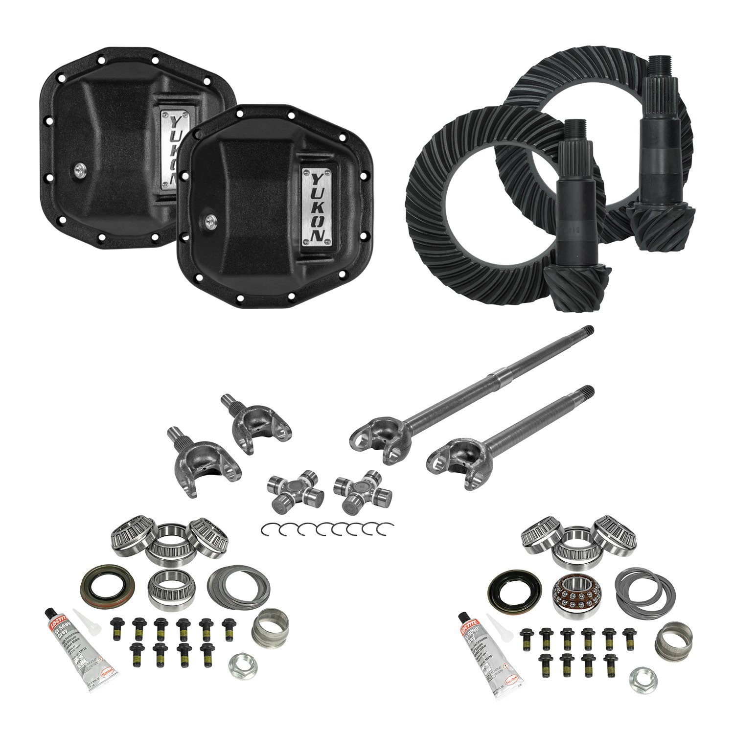 Stage 3 Jeep Jl/Jt Re-Gear Kit W/Covers, Front Axles, Dana 44, 4.88 Ratio