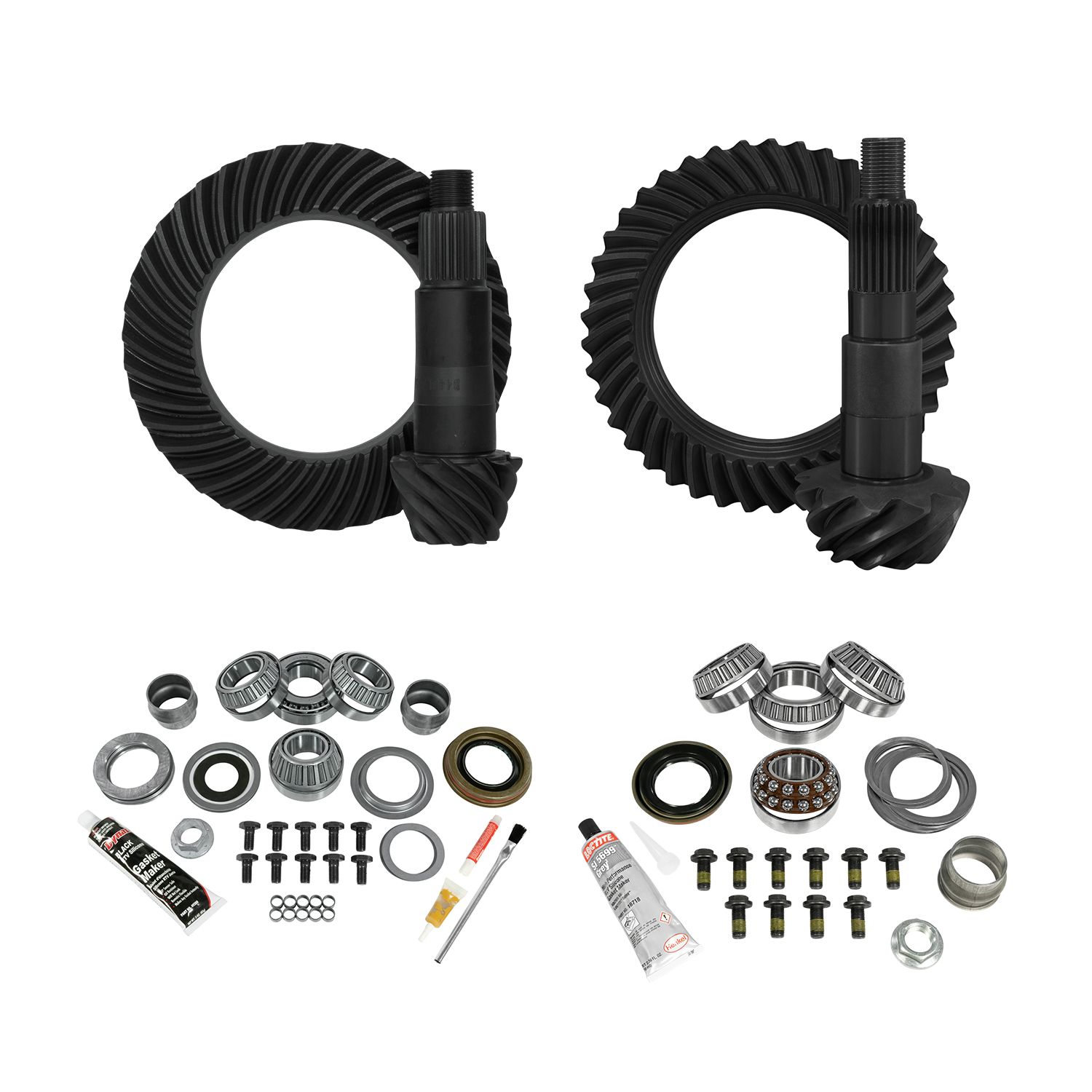 Re-Gear And Install Kit, D30 Front/D44 Rear, Jeep Jl Non-Rubicon, 4.11