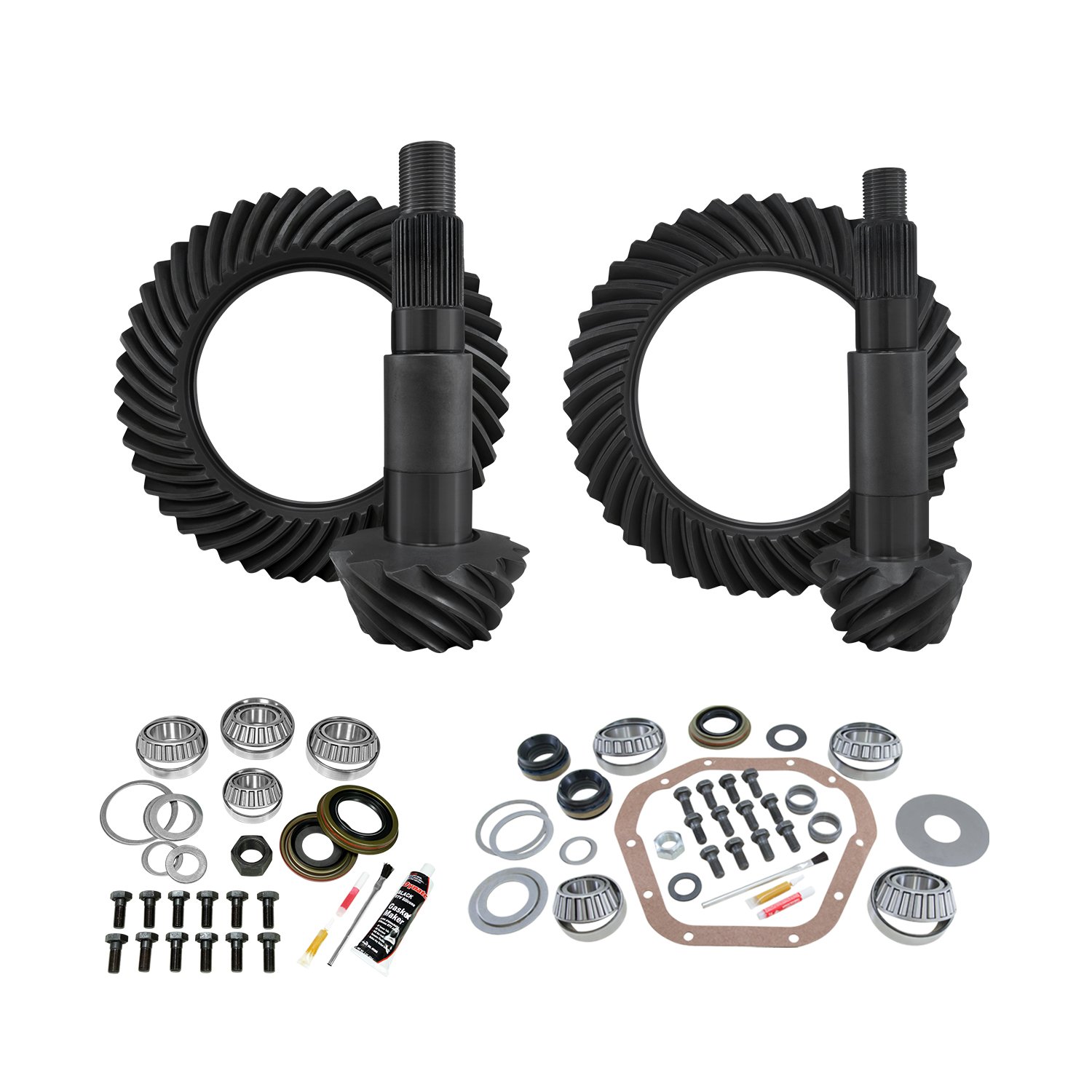 Re-Gear & Install Kit, D60 Reverse/Thick Front, D80 Rear, Ford F350, 4.30