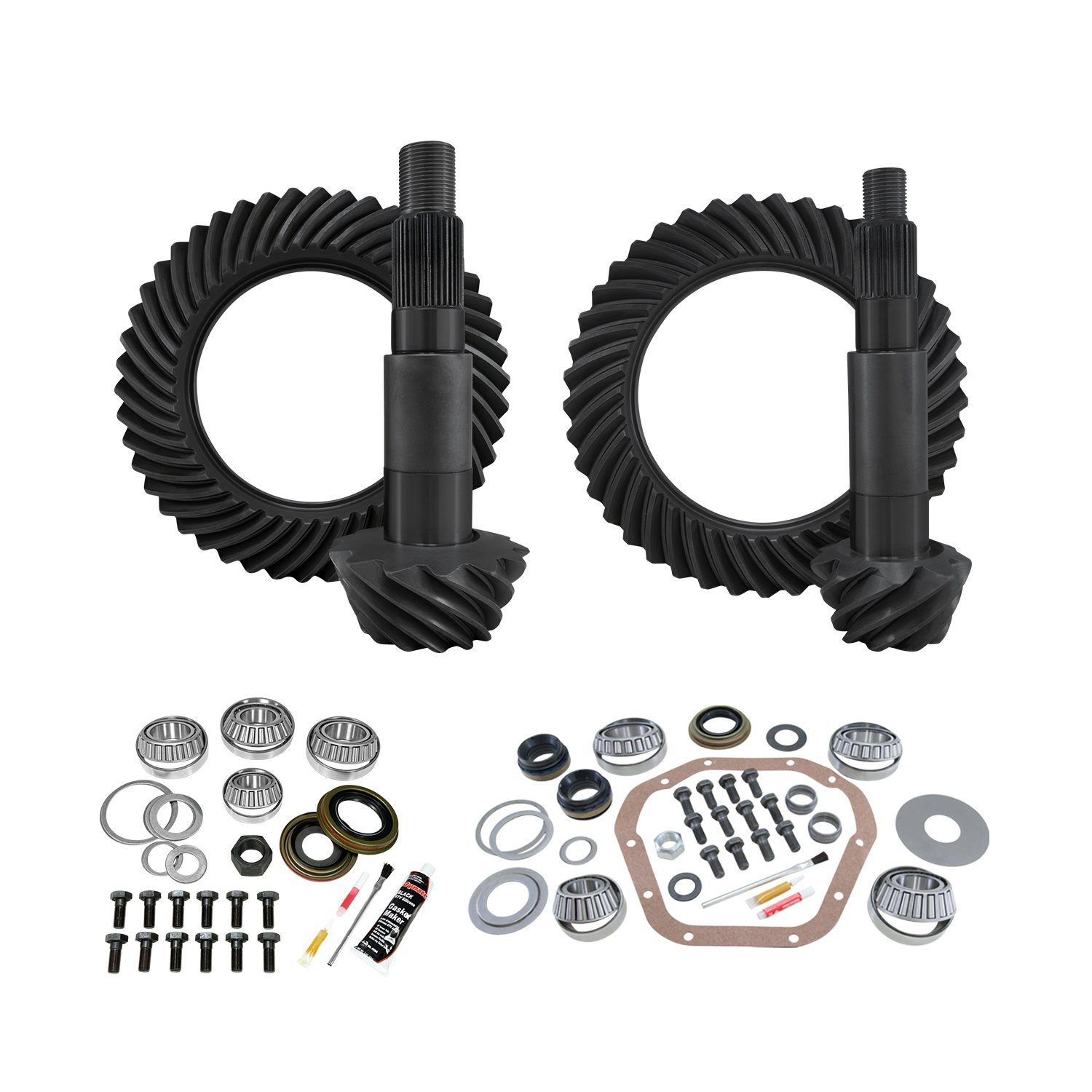 Re-Gear & Install Kit, D60 Reverse/Thick Front, D80 Rear, Ford F350, 4.88