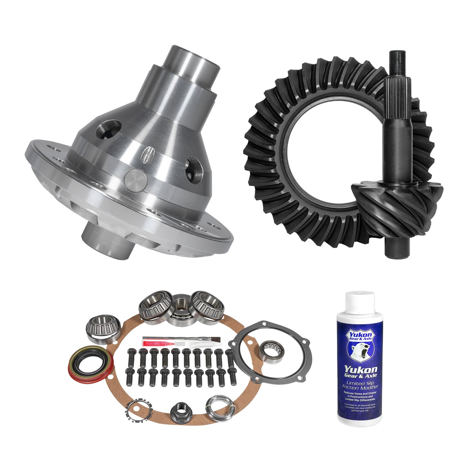 Muscle Car Limited Slip & Re-Gear Kit For Ford 9 in., 28 Spline, 3.25 Ratio