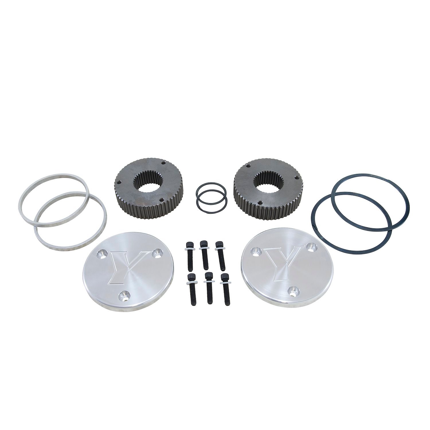 Hardcore Drive Flange Kit Fits Dana Spicer 60 with 35-Spline Outer Axles Includes: