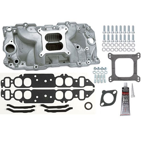 Aluminum Intake Manifold Kit Chevy 396-502 (Oval Port) Includes: