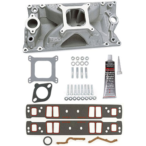 Aluminum Intake Manifold Kit Vortec Cylinder Heads Includes:
