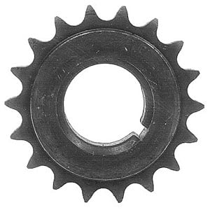 Crankshaft Sprocket - - Single Roller 1987-up Small Block with Hyd. Roller Cam