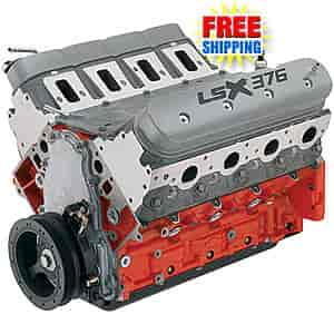 LSX376 Crate Engine 450 HP, 444 TQ