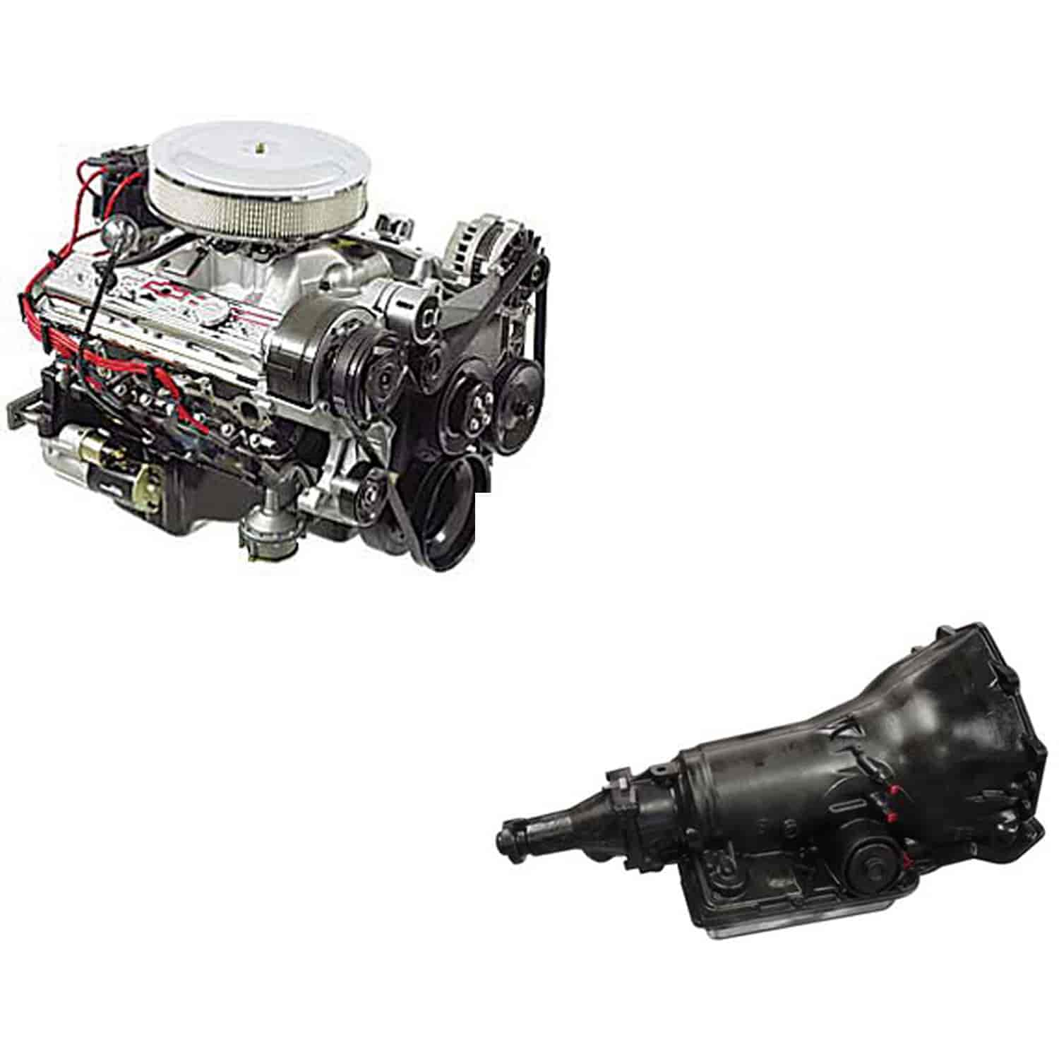 350 HO Turn-Key Engine and 700R4 Trans Kit