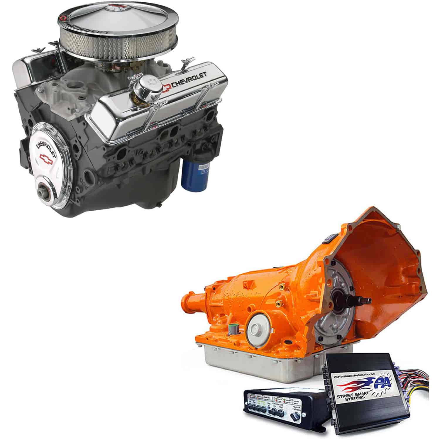 350/290 Deluxe Engine and 4L60E Trans Kit