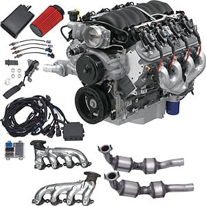 E-ROD LS3 6.2L 376ci Engine 430 HP @ 5,900 RPM