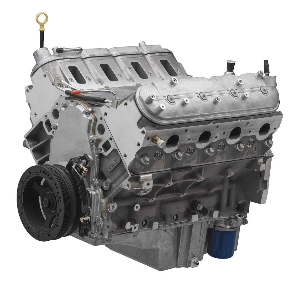 GM LS376/480 6.2L LS3 Base Crate Engine Long Block Assembly [495 HP 473 ft.-lbs of TQ]