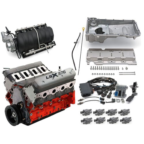 LSX376-B8 376ci Engine Kit with Intake Manifold Assembly