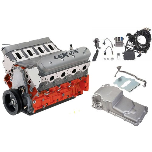 LSX376-B8 376ci Engine Kit EFI with Retrofit Oil Pan