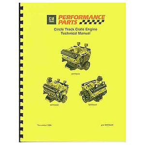 Circle Track Crate Engine Tech Manual 46 Pages