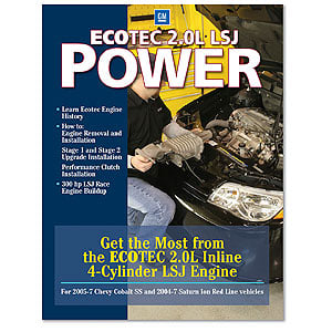 Ecotec 2.0L LSJ Power Book 2005-2007 Cobalt SS / 2004-2007 Saturn ION Redline