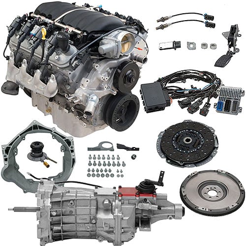 LS376/480 376ci 6.2L Connect & Cruise Powertrain System 495 HP