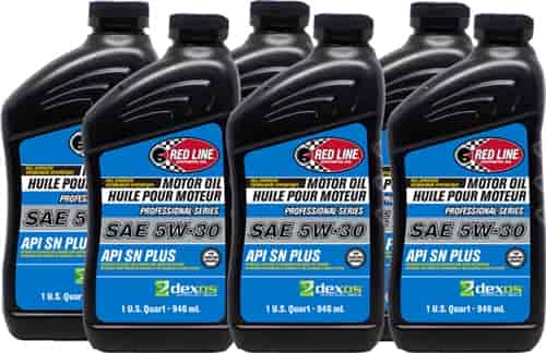 Professional Series Full Synthetic Dexos Approved Motor Oil 5W-30 6-Quarts